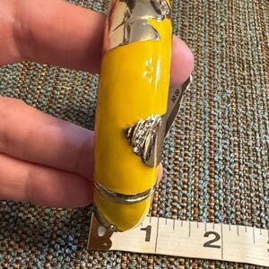3010‎ Sequin Yellow Bangle
